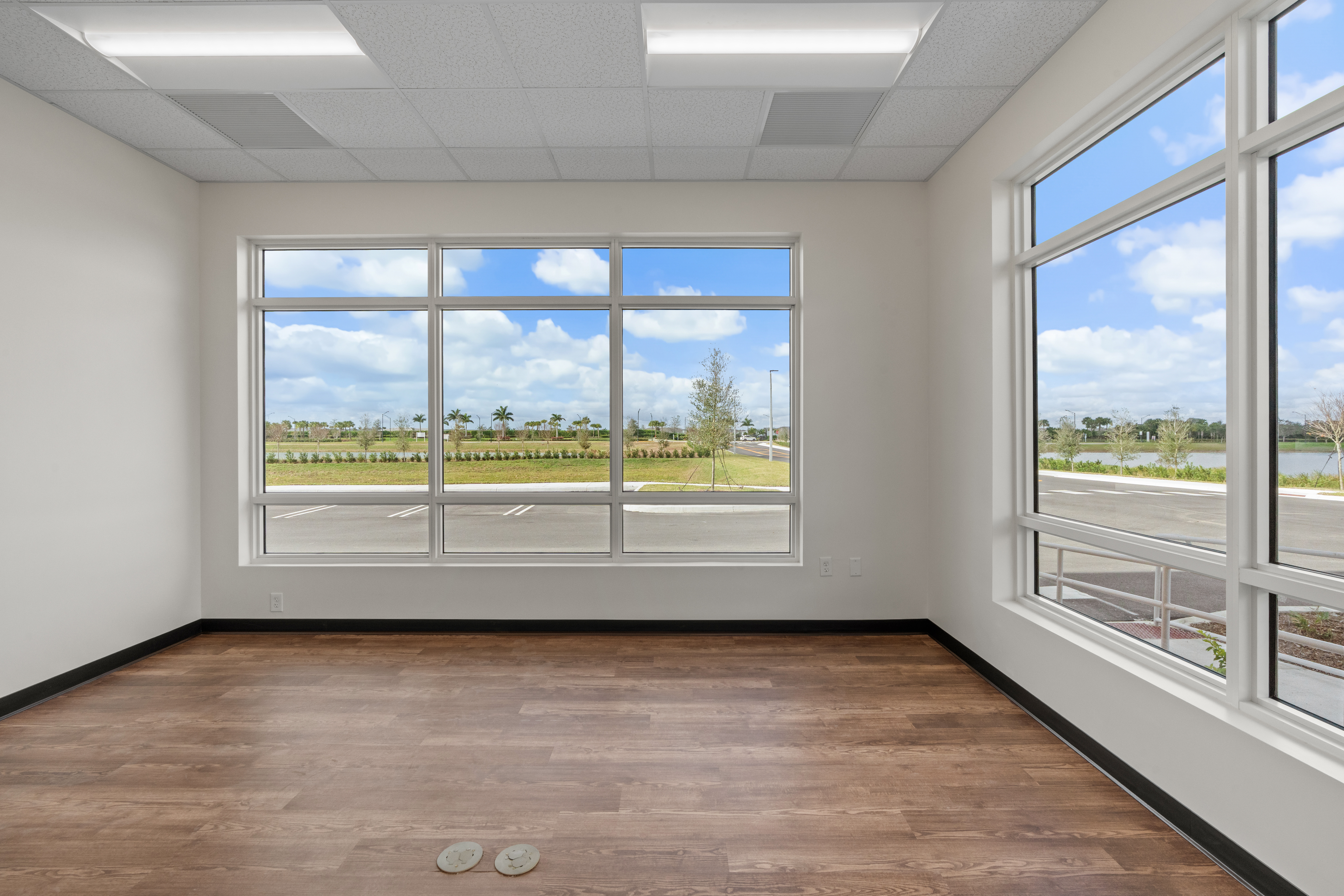 Finished office space — Building 1