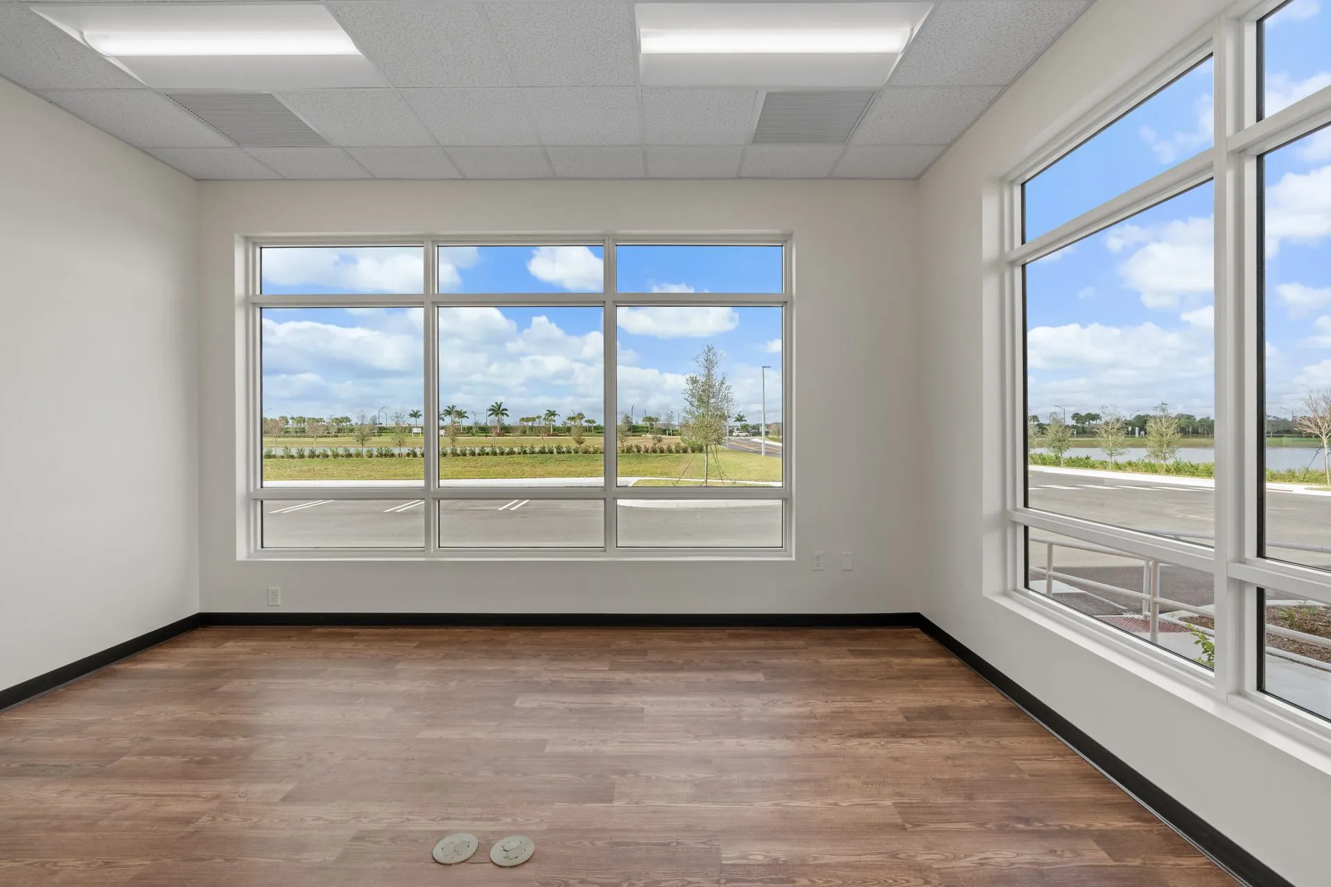 Finished office space — Building 1