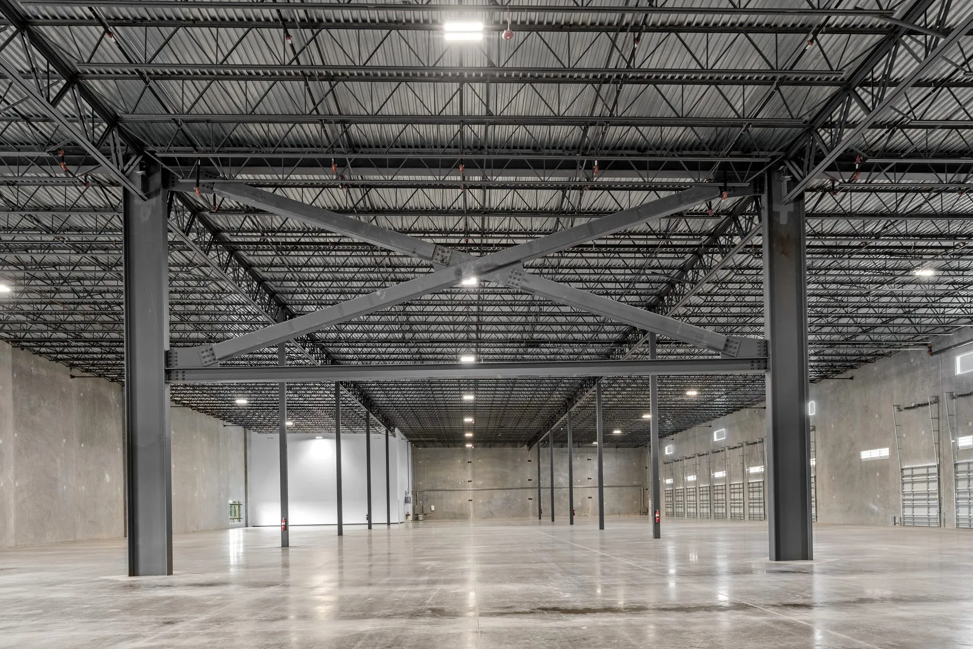 Building 2 interior — dock doors