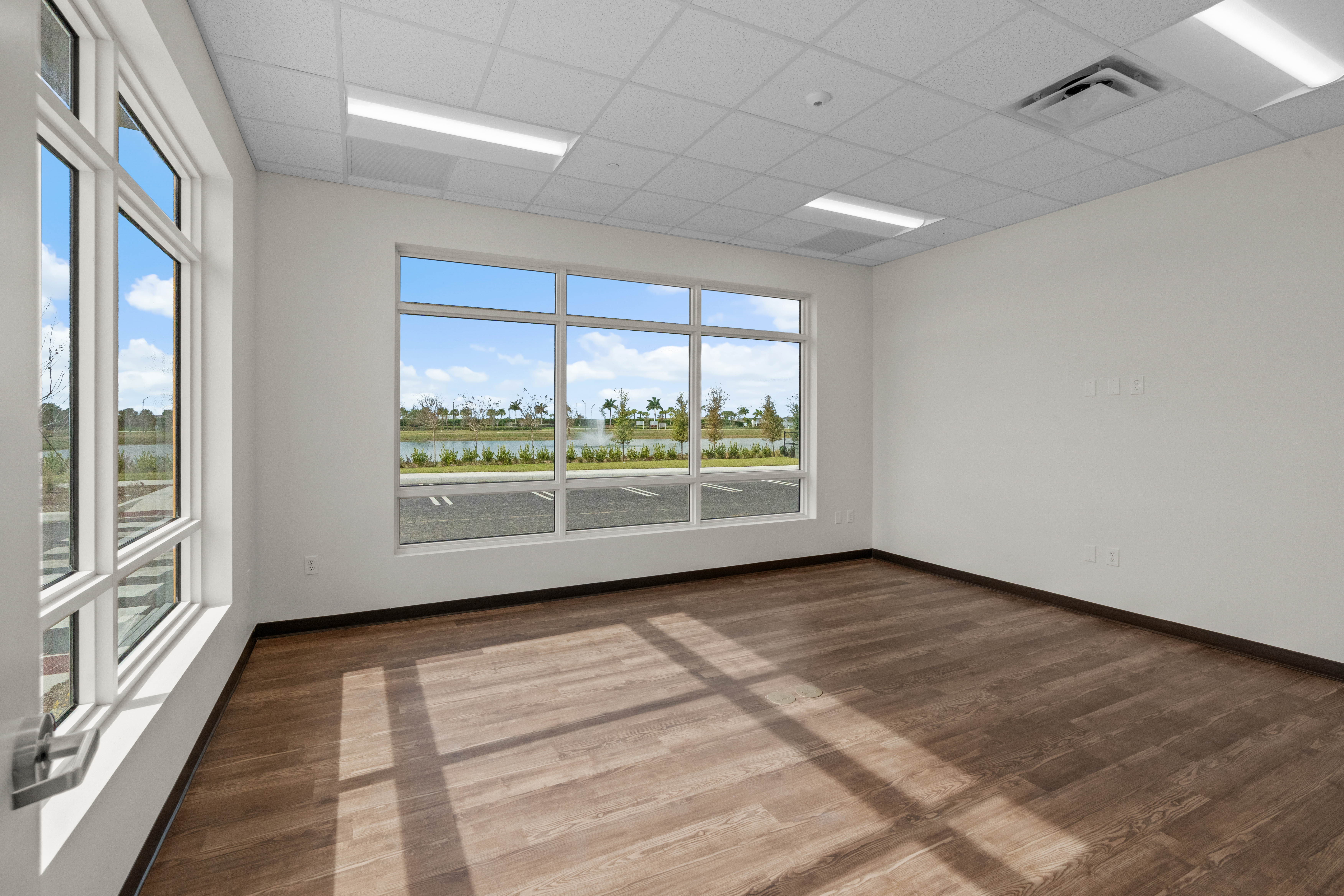 Building 2 interior — clear height