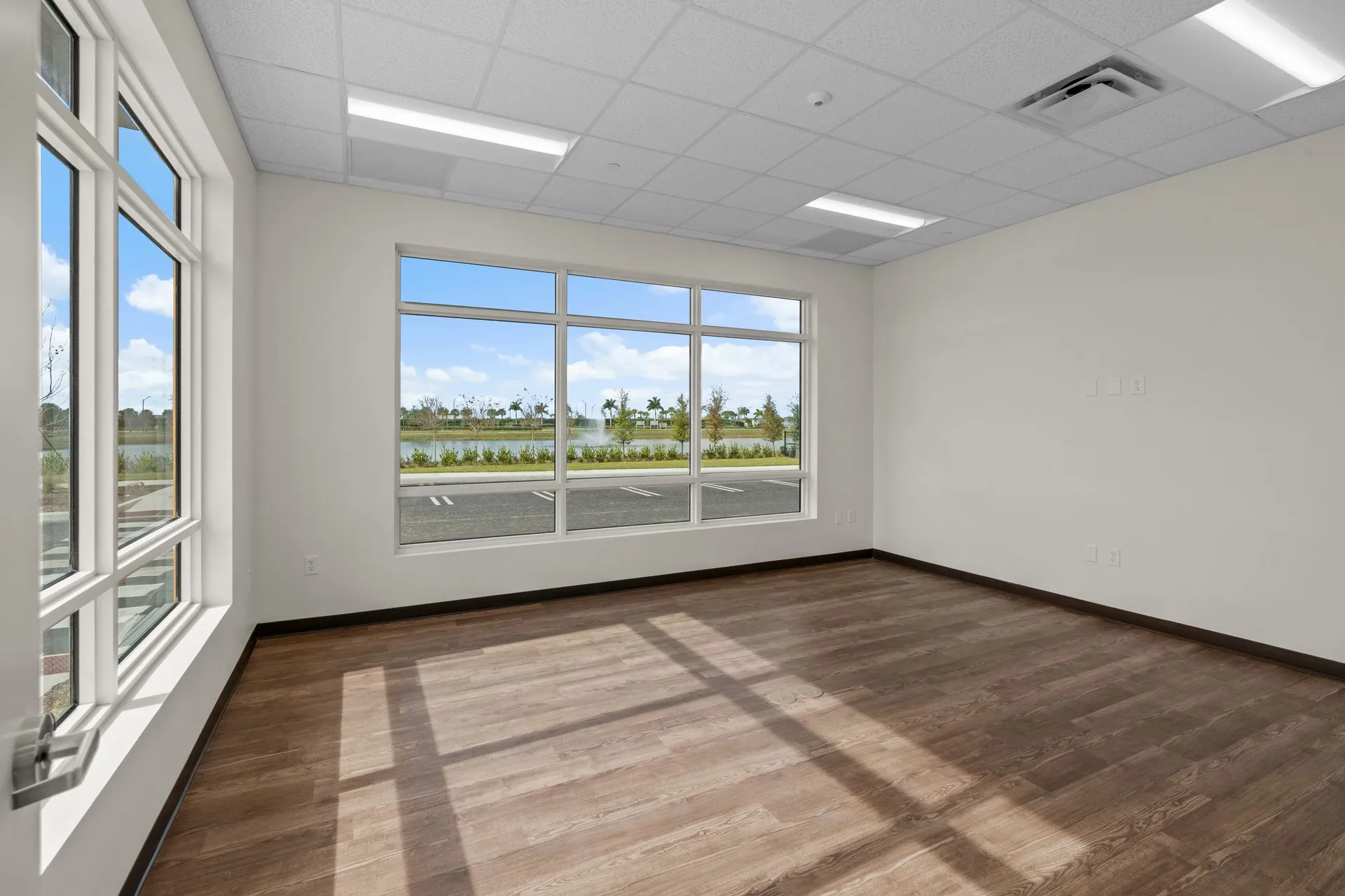 Building 2 interior — clear height